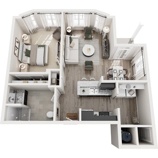 Floorplan - The Hamilton at Fishers