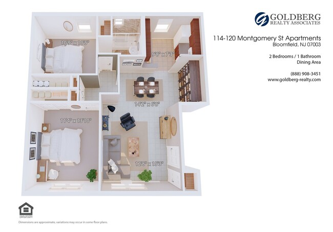 Floorplan - 114-120 Montgomery Street Apartments