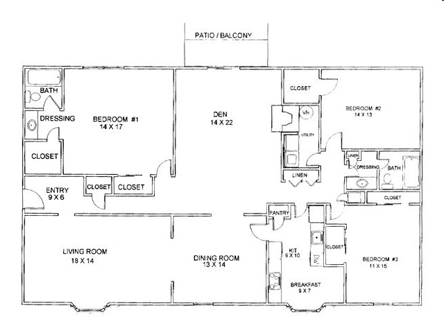 3 BD 2B GARDEN MODEL B - Maison Imperial