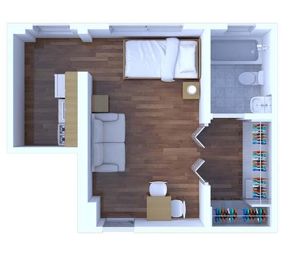 Floorplan - The Annabelle Apartments