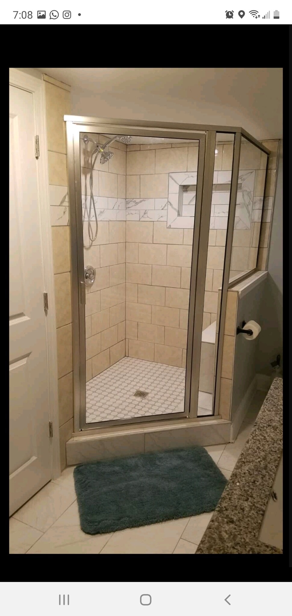 Master bathroom Shower - 818 Lee Andrews Ave SE