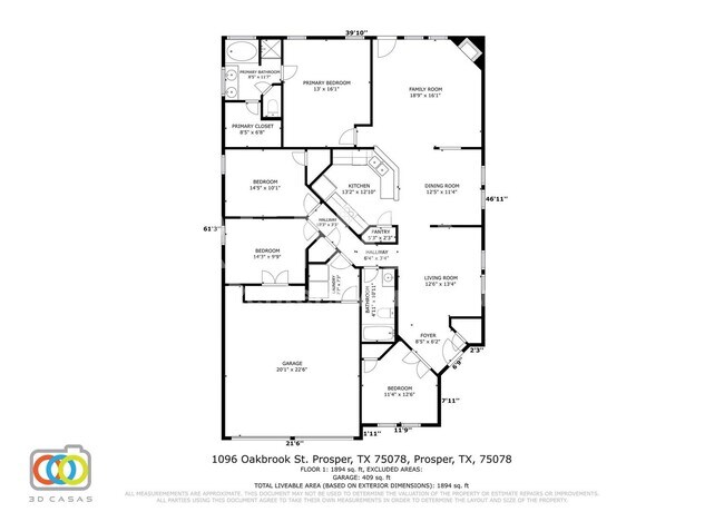 Building Photo - Beautiful, 3 Bed/2 Bath Home in Prosper!  ****Rent Concession - 2nd Month Free****