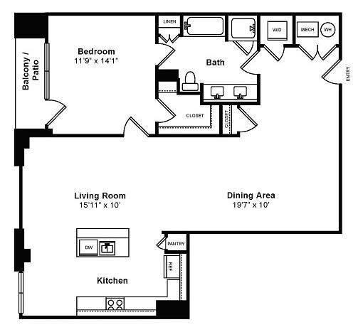 Floorplan - IO Piazza by Windsor