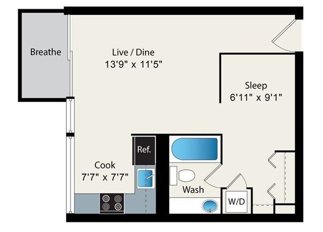 Floorplan - Park Lincoln by Reside