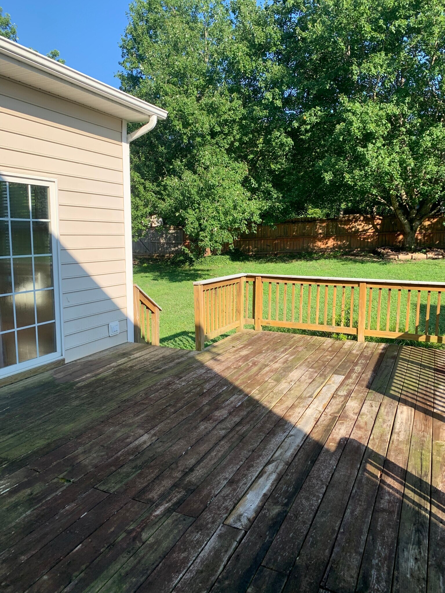 back deck - 5420 Phillipsburg Dr