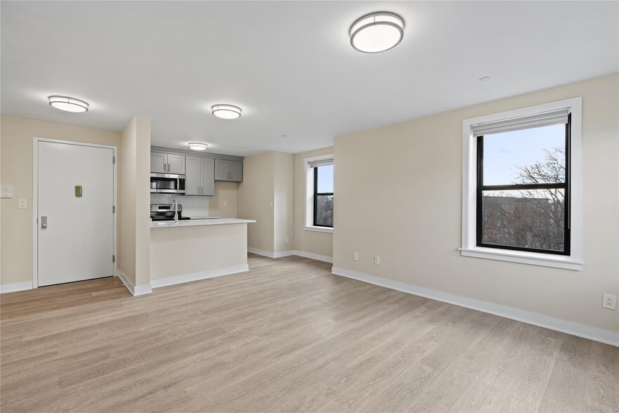 Unit 401 Living Space - Wakefield Station Apartments