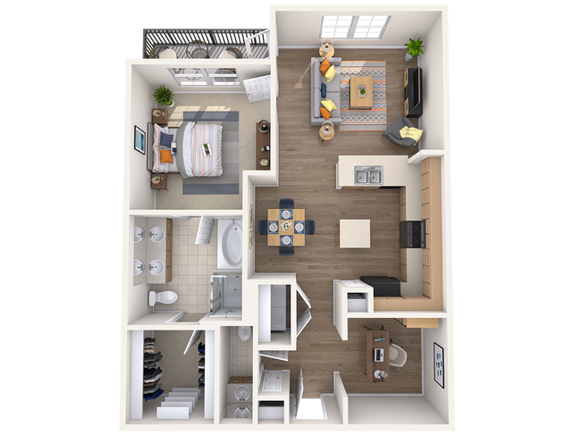 Floorplan - The Beverly at Medical Center