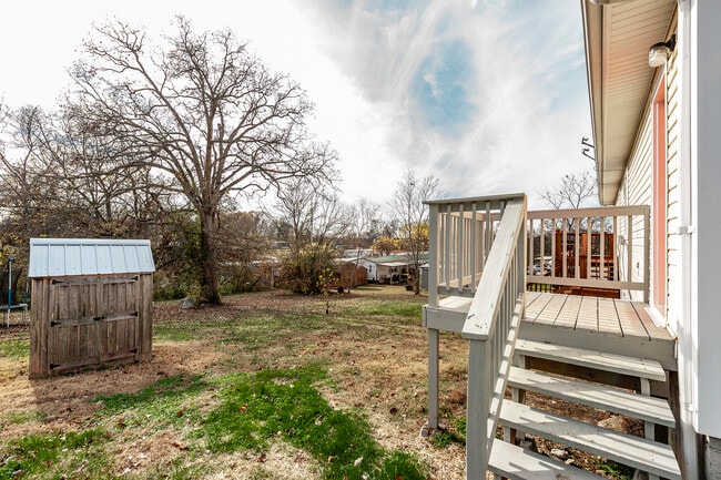 Back porch - 163 Drivers Ln