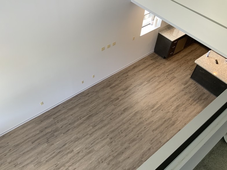 Living Area from loft - 64 Bridge St