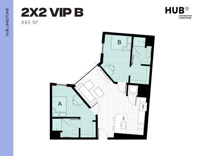 2x2 VIP B - Hub Limestone