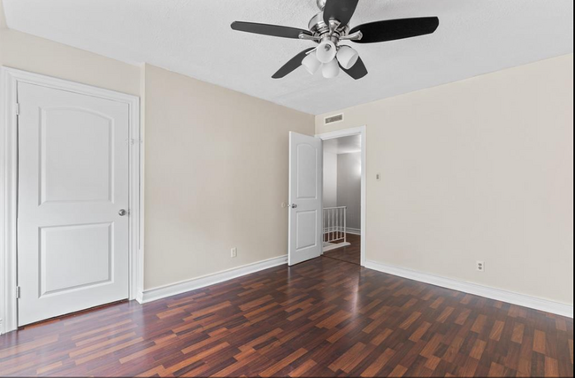 Upstairs Secondary Bedroom and Closet. Closet has room for storage - 5239 Arboles Dr