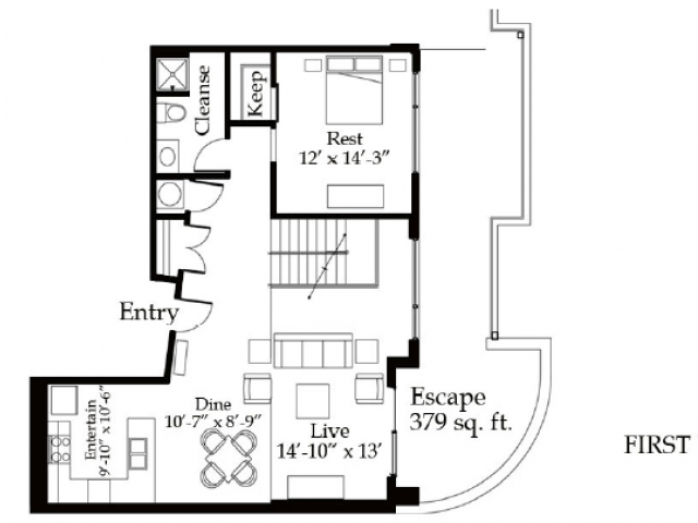 Floorplan - The Marquee at Belle Meade