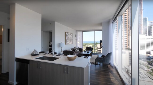 Living Room - 1336 S Michigan Ave