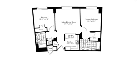 2BR/2BA - The Jamieson