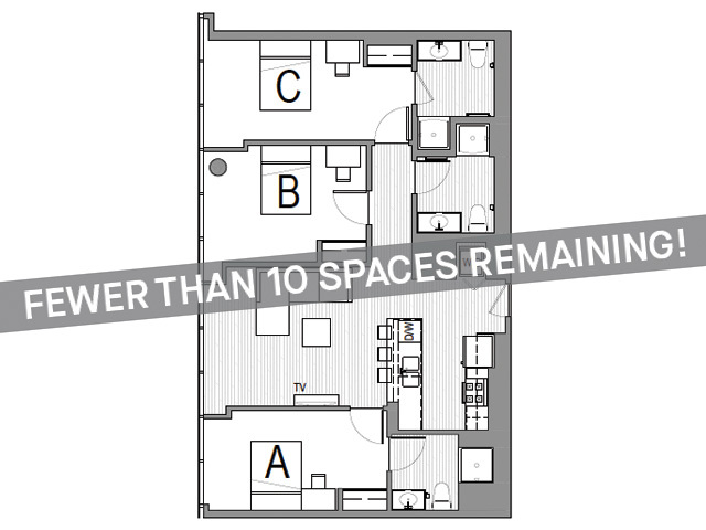 3x3 D - Fewer than 10 Spaces Remaining! - Student | Rise at Riverfront Crossings