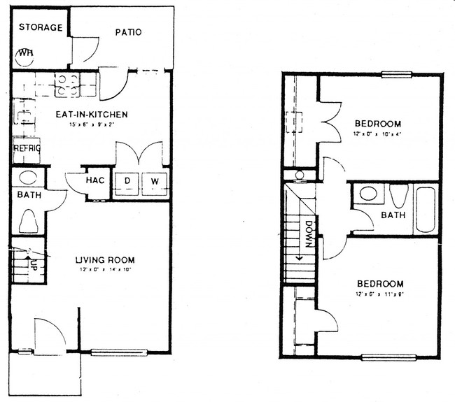 2BR/1.5BA - Conway Park Apartments