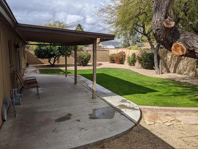 Back Yard - Artificial Grass To Replace Grass - 7638 E 4th St