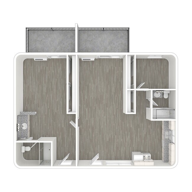 Floorplan - Glade Apartments