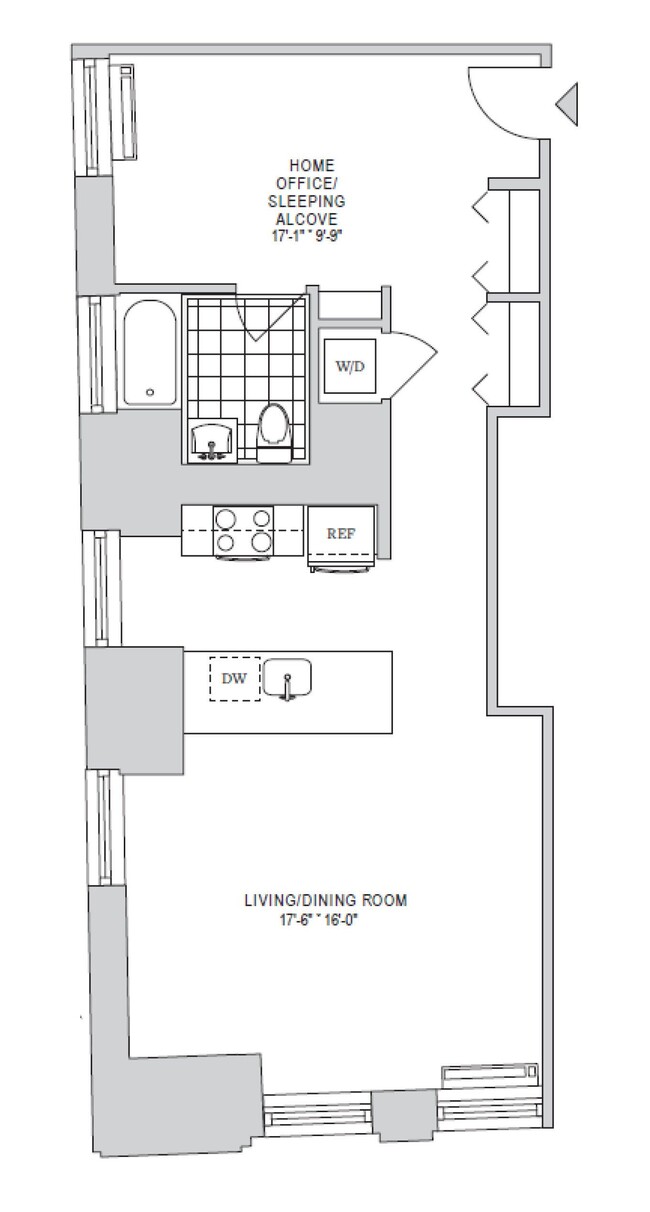 Floorplan - 70 Pine Apartments