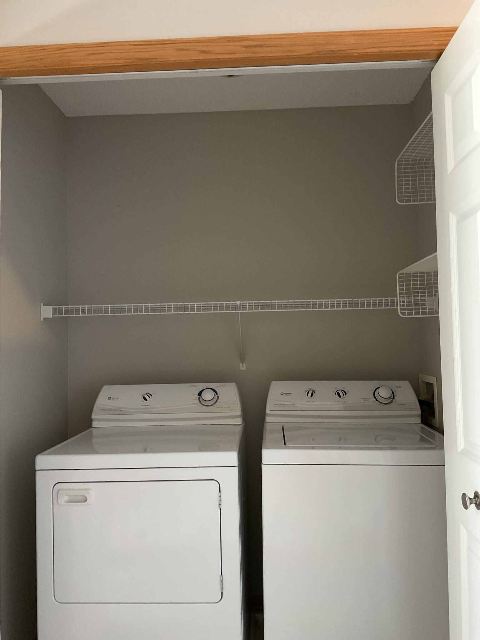In Unit Washer and Dryer Upstairs - 17366 River Birch Pl