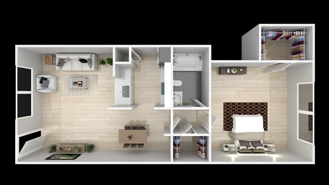 Floorplan - The Ivy at the Galleria
