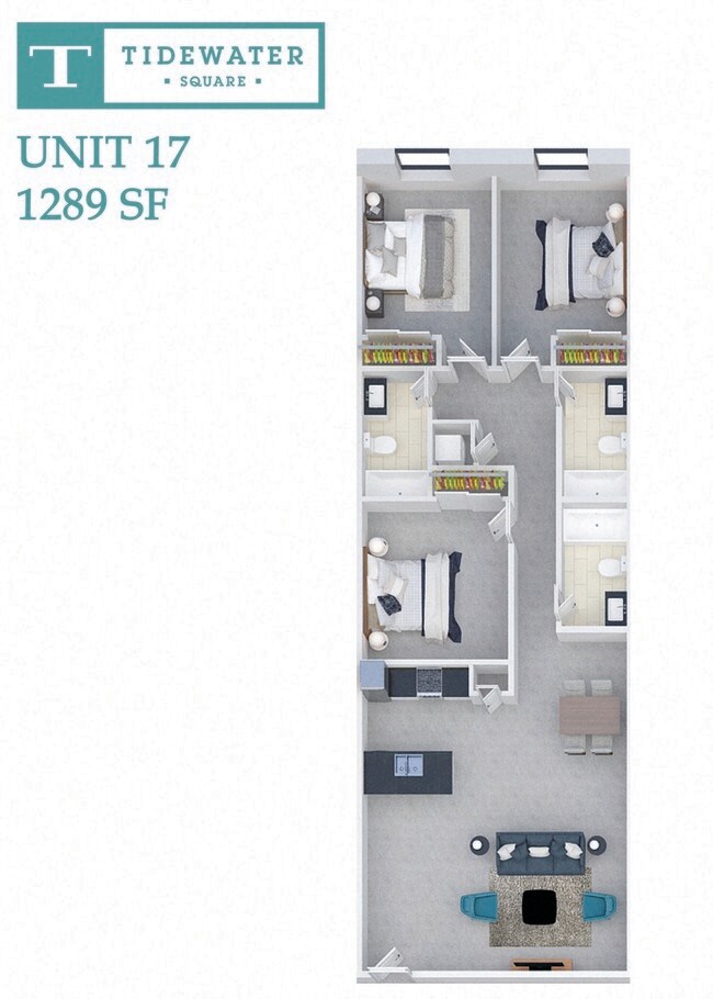 Floorplan - Tidewater Square