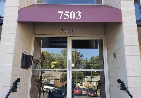 Building Entrance - 7503 Riverdale Rd, Apt 2027