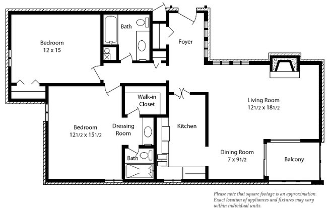 2BR/2BA - Park South