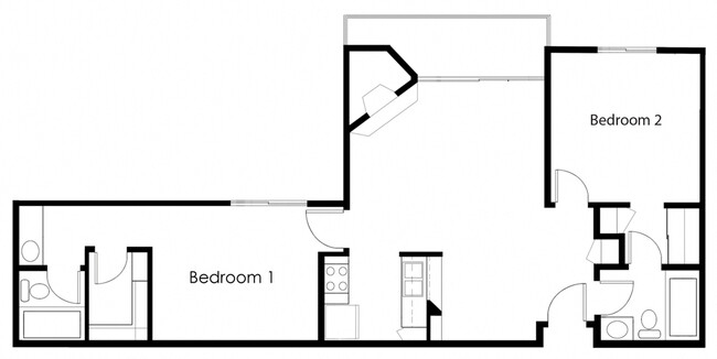 Floorplan - Midvale Towers