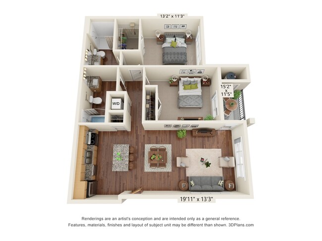 Floorplan - South Range Crossings