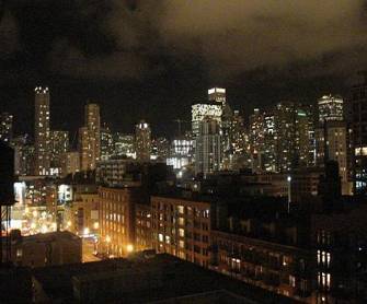 Balcony Night View - 421 W Huron St
