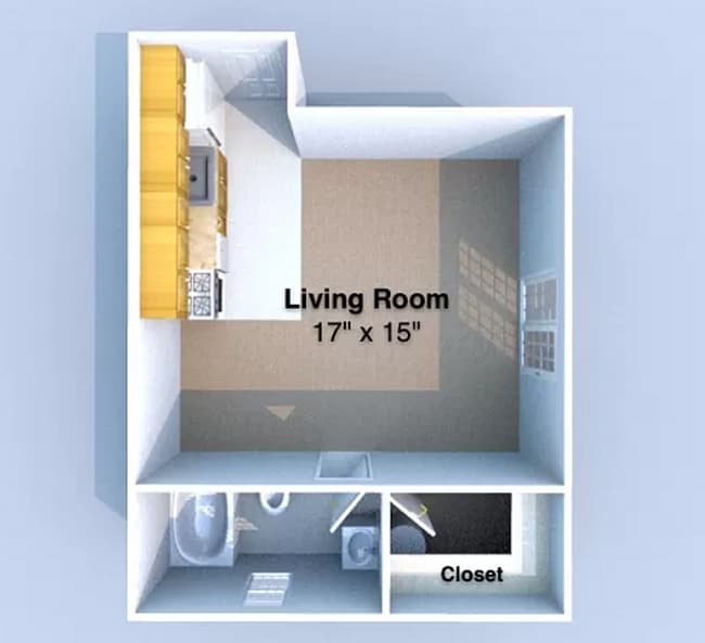 Floorplan - Parkview Apartments