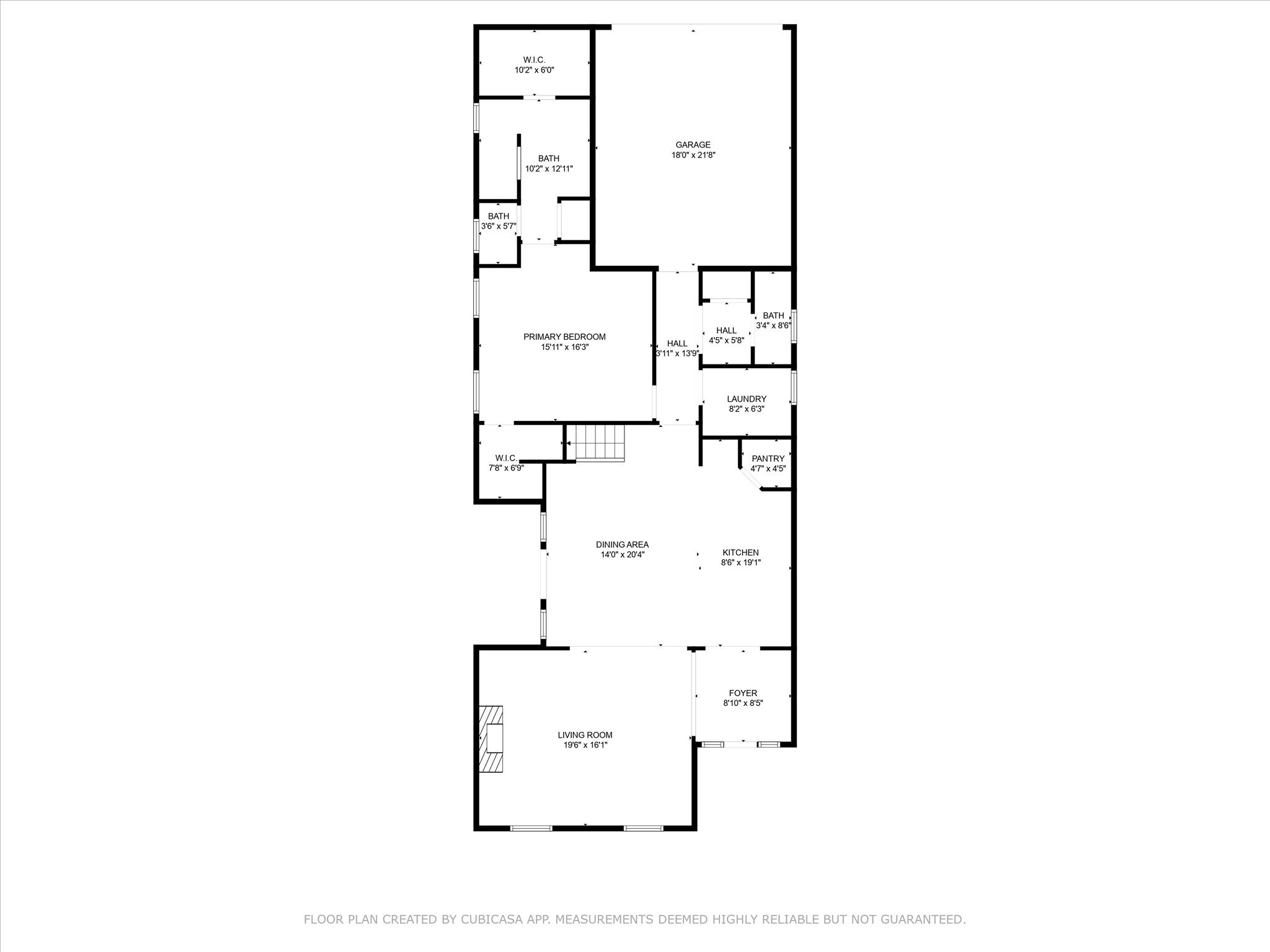 1st floor - 1720 Blakely Pl