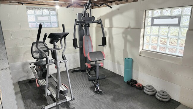 In-home gym - 155 Moxon Dr