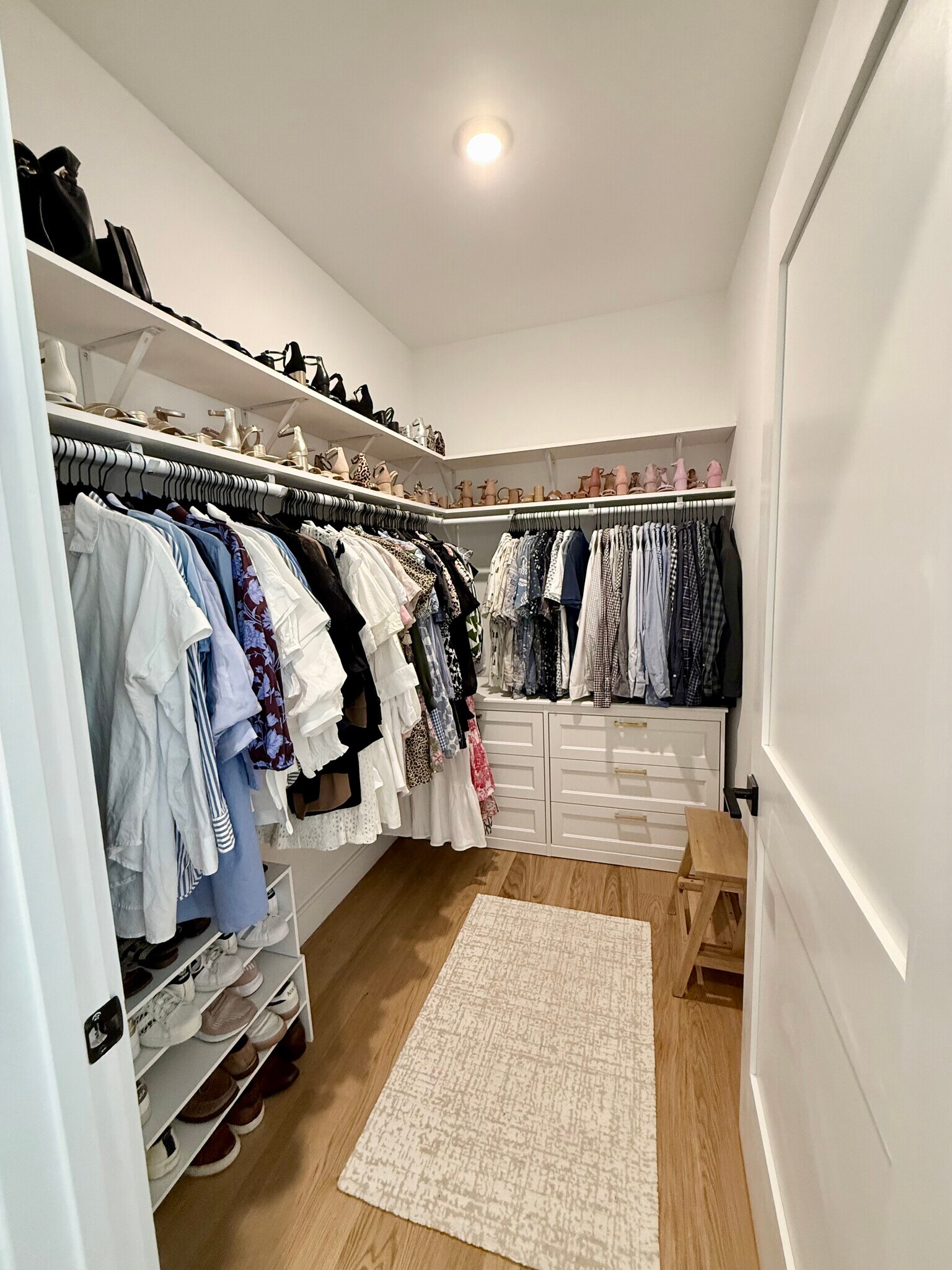 Primary Closet - 130 Rail Crossing Ln