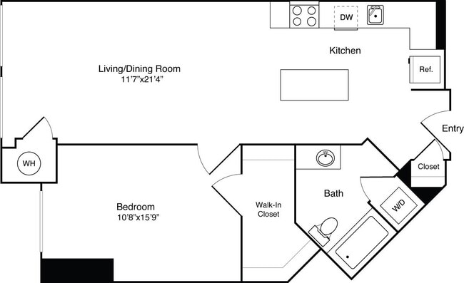 Floorplan - The Prime at Arlington Courthouse