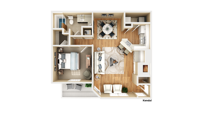 Floorplan - The Mill at Chastain