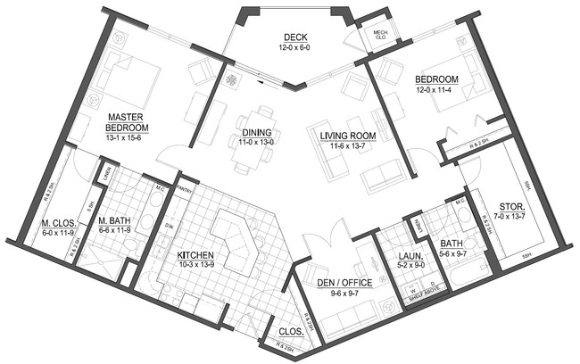 Floorplan - Village Cooperative of Shawnee