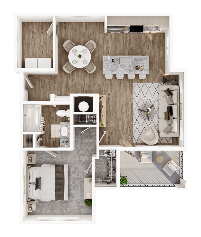 Floorplan - Argento at Three86