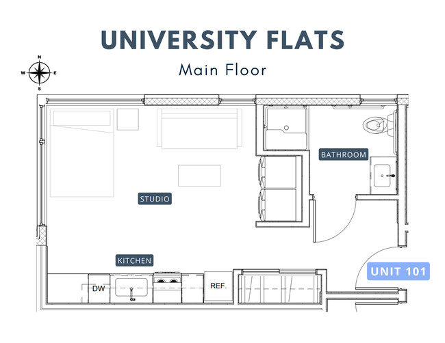 Floorplan - University Flats