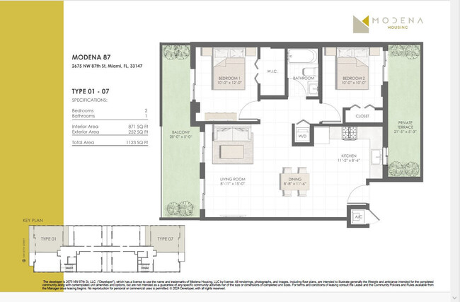 Floorplan - Modena 87