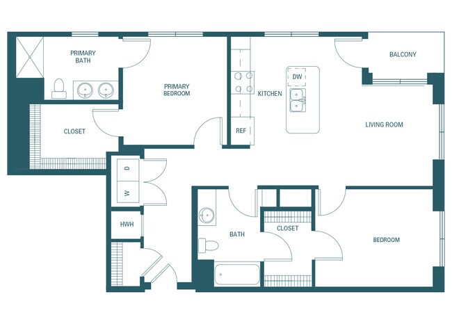 Floorplan - BLVD at Revere Beach