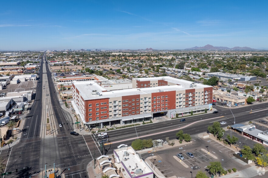 Aerial Photo - Residences on Main