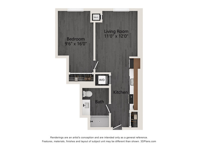 Floorplan - The Thompson at Fulton Market