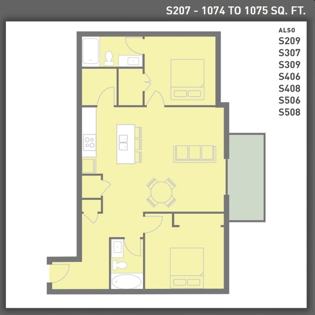 2BR/2BA - Sugar House Apartments By Urbana