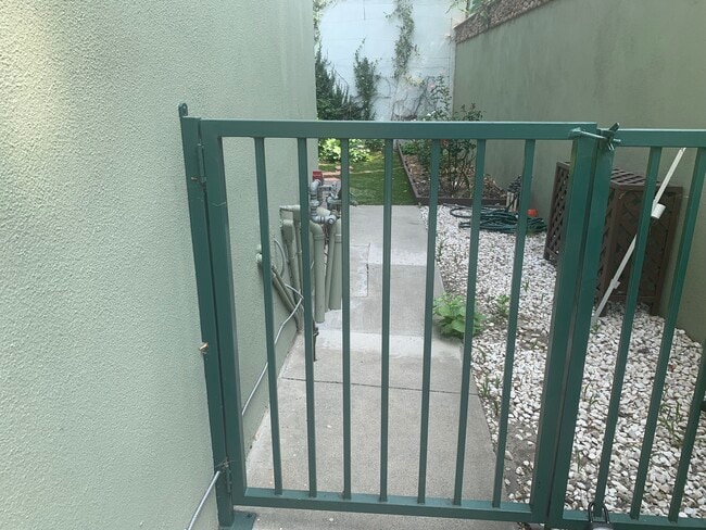 Your second and secure gate entry - 14715 Greenleaf St