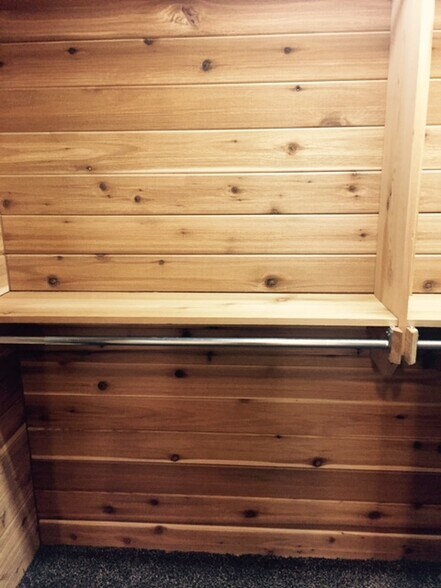 Cedar lined walk-in closet - 486 E Aspen Meadows Ct