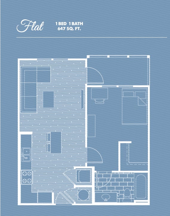 1/1 Flat - West 22