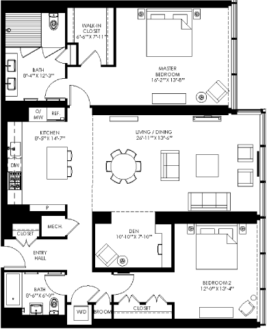 Floorplan - Apartments at Westlight