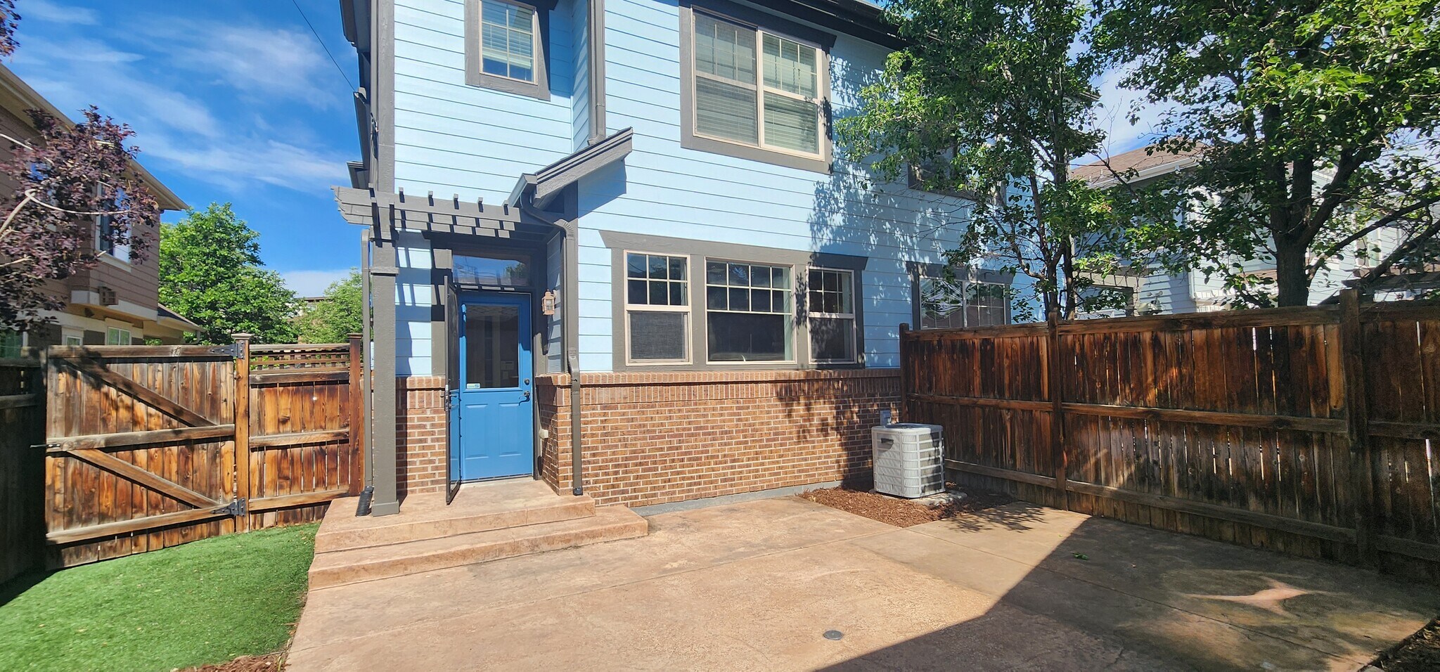 Back of Townhouse - 1166 S Sherman St